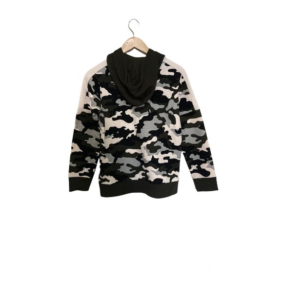 puma camouflage hooded shirts & tops